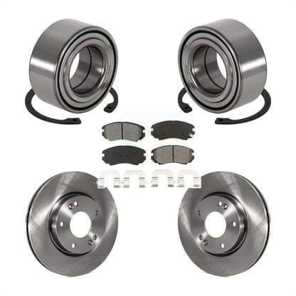 Kit de rotors et plaquettes de frein à disque, roulement de roue avant, pour Hyundai Tiburon