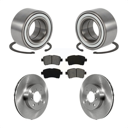 Kit de rotors et plaquettes de frein à disque de roulement de roue avant pour Suzuki Aerio 2002-2005