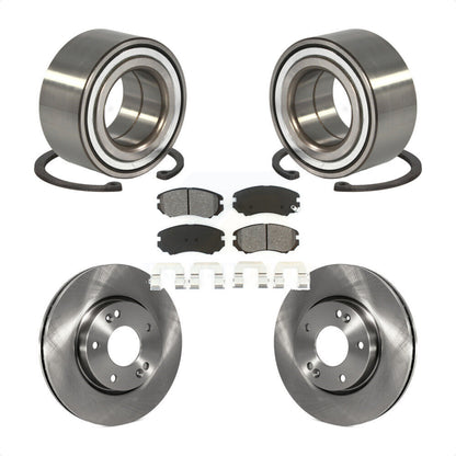 Kit de rotors et plaquettes de frein à disque, roulement de roue avant, pour Hyundai Tiburon