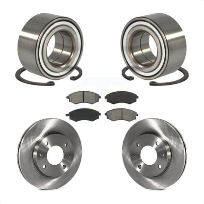 Kit de rotors et plaquettes de frein à disque, roulement de roue avant, pour Hyundai Elantra