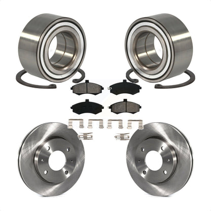Kit de rotors et plaquettes de frein à disque, roulement de roue avant, pour Hyundai Elantra