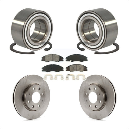 Kit de rotors et plaquettes de frein à disque, roulement de roue avant, pour Kia Spectra Spectra5