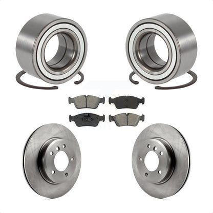 Kit de rotors et plaquettes de frein à disque de roulement de roue avant pour BMW 325i 325xi 2001 – 2005