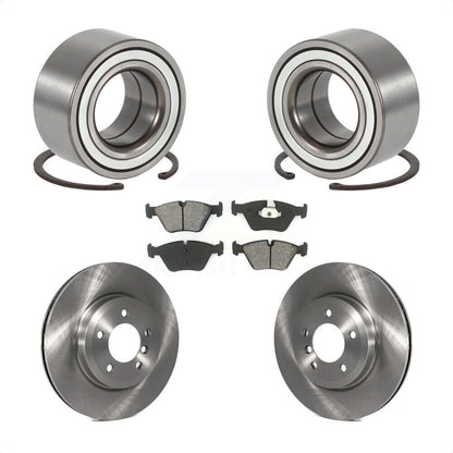 Kit de rotors et plaquettes de frein à disque de roulement de roue avant pour BMW 330i 330xi 2001 – 2005