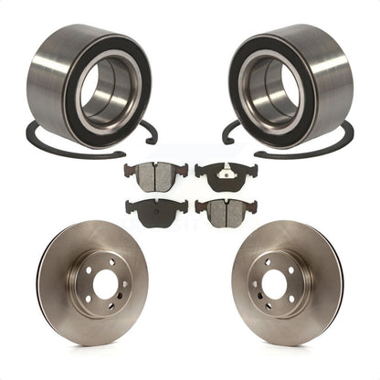Kit de rotors de frein à disque et de plaquettes semi-métalliques, roulement de roue avant, pour BMW X5