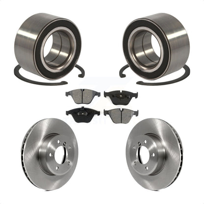 Kit de Rotor et de plaquettes de frein, roulement de roue avant, pour BMW 530xi 528i xDrive 535i 535x