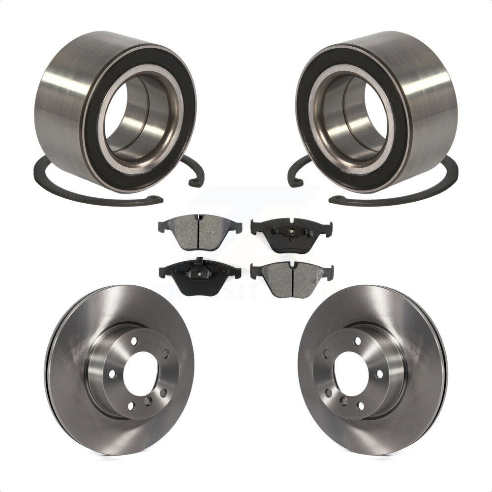 Kit de rotors et plaquettes de frein à disque de roulement de roue avant pour BMW 328i xDrive 328xi