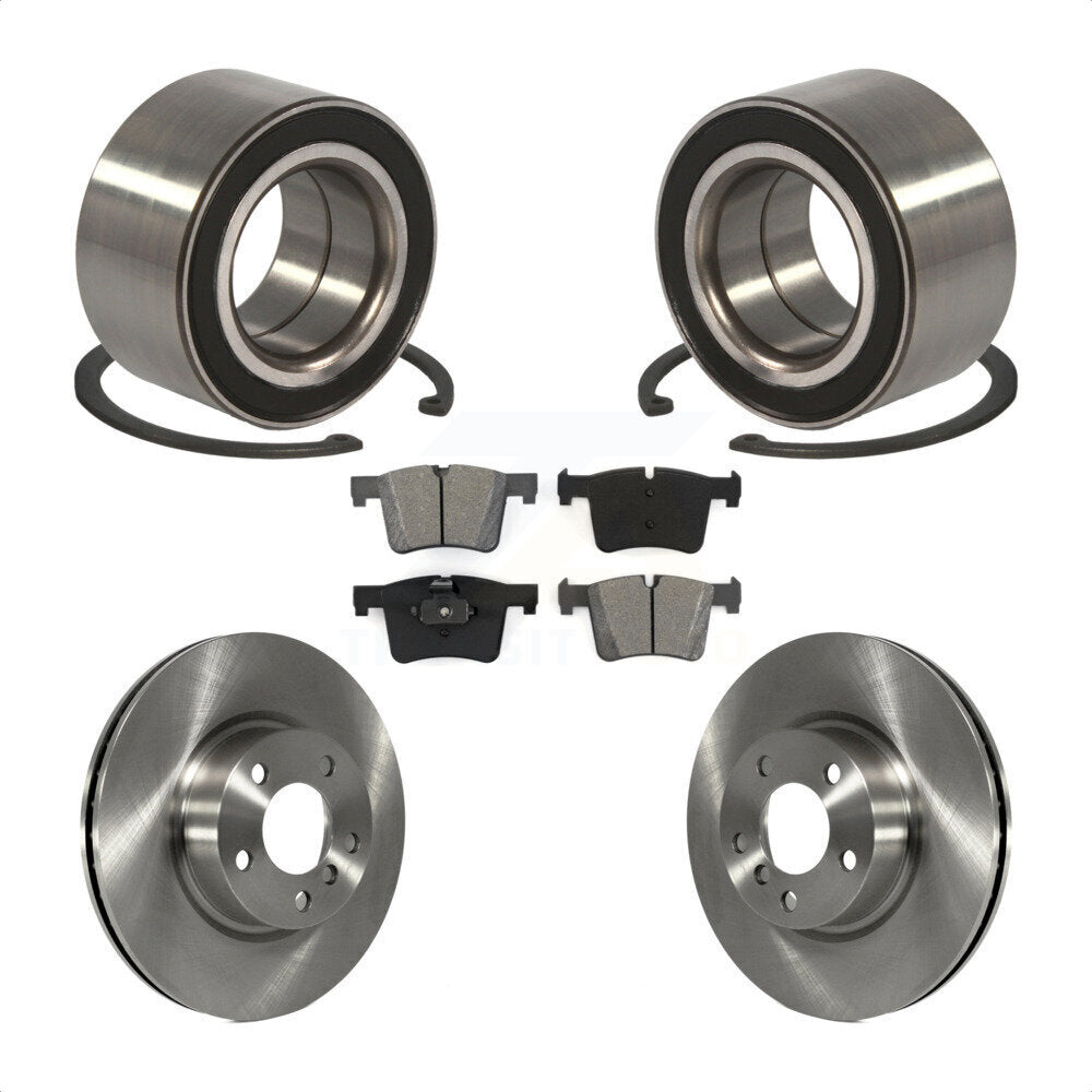 Kit de rotors et plaquettes de frein à disque de roulement de roue avant pour BMW X3 2011-2012