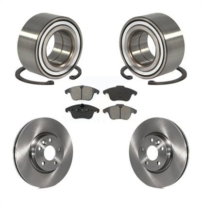 Kit de rotors et plaquettes de frein à disque de roulement de roue avant pour Land Rover Range Evoque