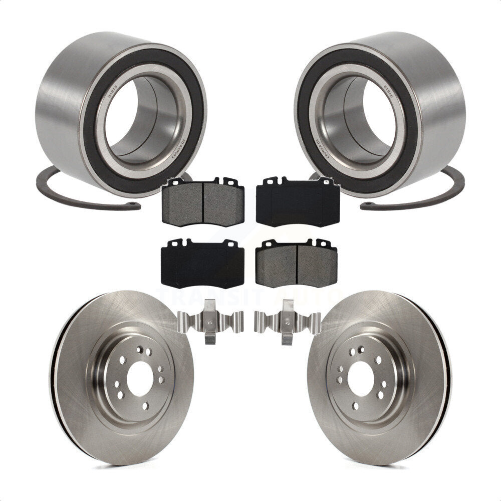 Kit de Rotor et de plaquettes de frein de roulement de roue avant, pour Mercedes-Benz ML500 ML430 ML55 AM