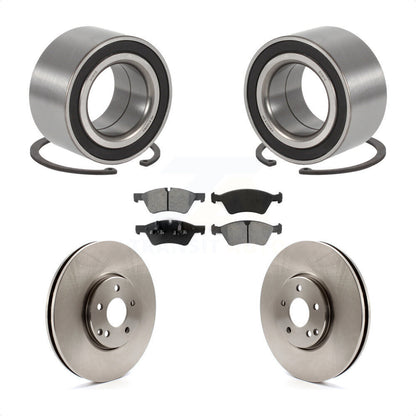 Kit de rotors et plaquettes de frein à disque de roulement de roue avant pour Mercedes-Benz E550 E500