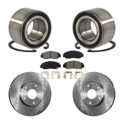 Kit de rotor et de plaquettes de frein pour roulement de roue avant, pour Honda Civic GX 2006 – 2010 avec 1.8
