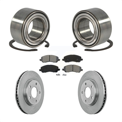 Kit de plaquettes de Rotor de frein à disque, roulement de roue avant, pour Mitsubishi Lancer Dodge Calibe