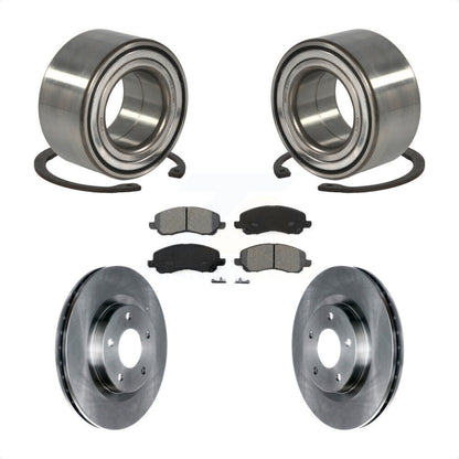 Kit de plaquettes de Rotor de frein, roulement de roue avant, pour Mitsubishi Jeep Outlander RVR Lance