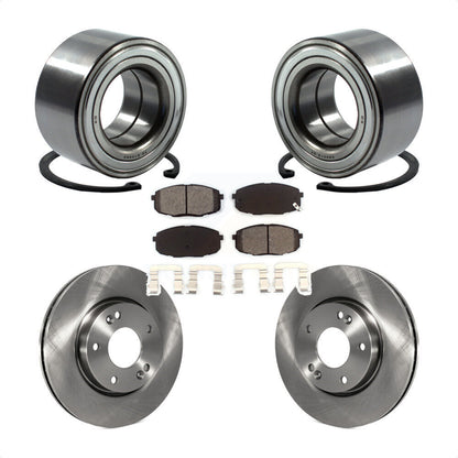 Kit de rotors et plaquettes de frein à disque, roulement de roue avant, pour Hyundai Elantra
