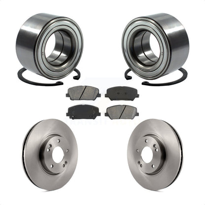 Kit de plaquettes de Rotor de frein, roulement de roue avant, pour Hyundai Veloster Turbocharge 13-15
