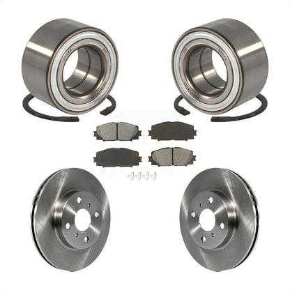 Kit de Rotor et de plaquettes de frein à disque, roulement de roue avant, pour Toyota Yaris Prius C Scion i