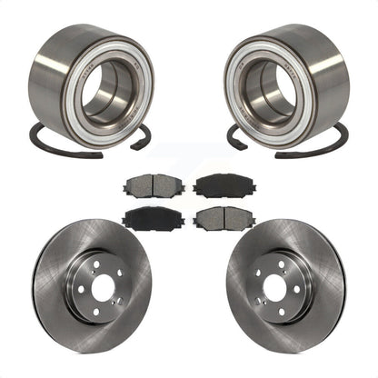 Kit de rotors et plaquettes de frein à disque de roulement de roue avant pour Scion xD 2008-2014