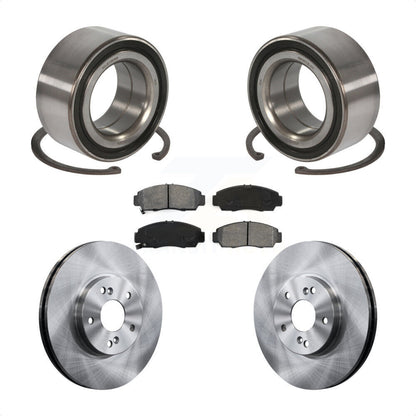 Kit de rotors et plaquettes de frein à disque, roulement de roue avant, pour Honda Accord Acura TSX
