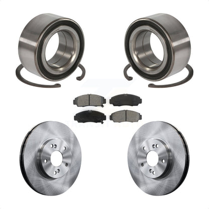 Kit de rotors et plaquettes de frein à disque, roulement de roue avant, pour Honda Accord Acura TSX