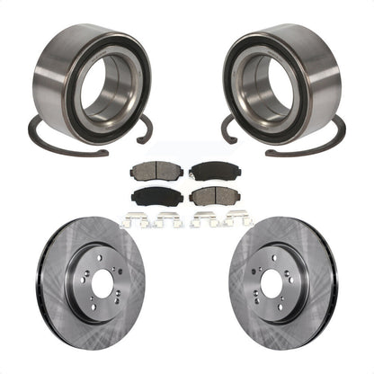 Kit de rotors et plaquettes de frein à disque, roulement de roue avant, pour Honda Accord Crosstour