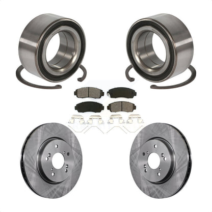 Kit de rotors et plaquettes de frein à disque, roulement de roue avant, pour Honda Crosstour Accord