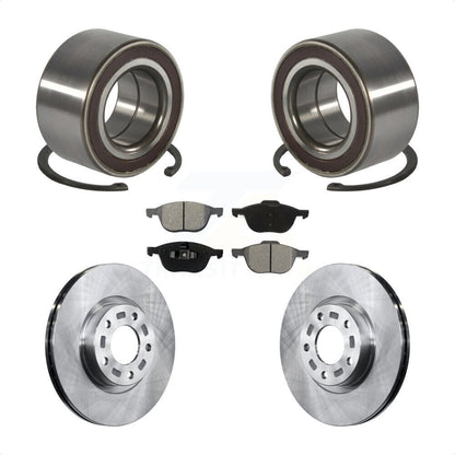 Kit de rotors et plaquettes de frein à disque, roulement de roue avant, pour Mazda 3 5 Sport