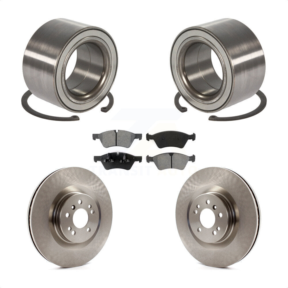 Kit de plaquettes de Rotor de frein à disque, roulement de roue avant, pour Mercedes-Benz GL350 GL320 GL45