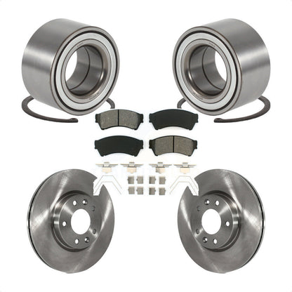 Kit de rotors et plaquettes de frein à disque de roulement de roue avant pour Mazda 6 3,7 L de 2009 à 2013