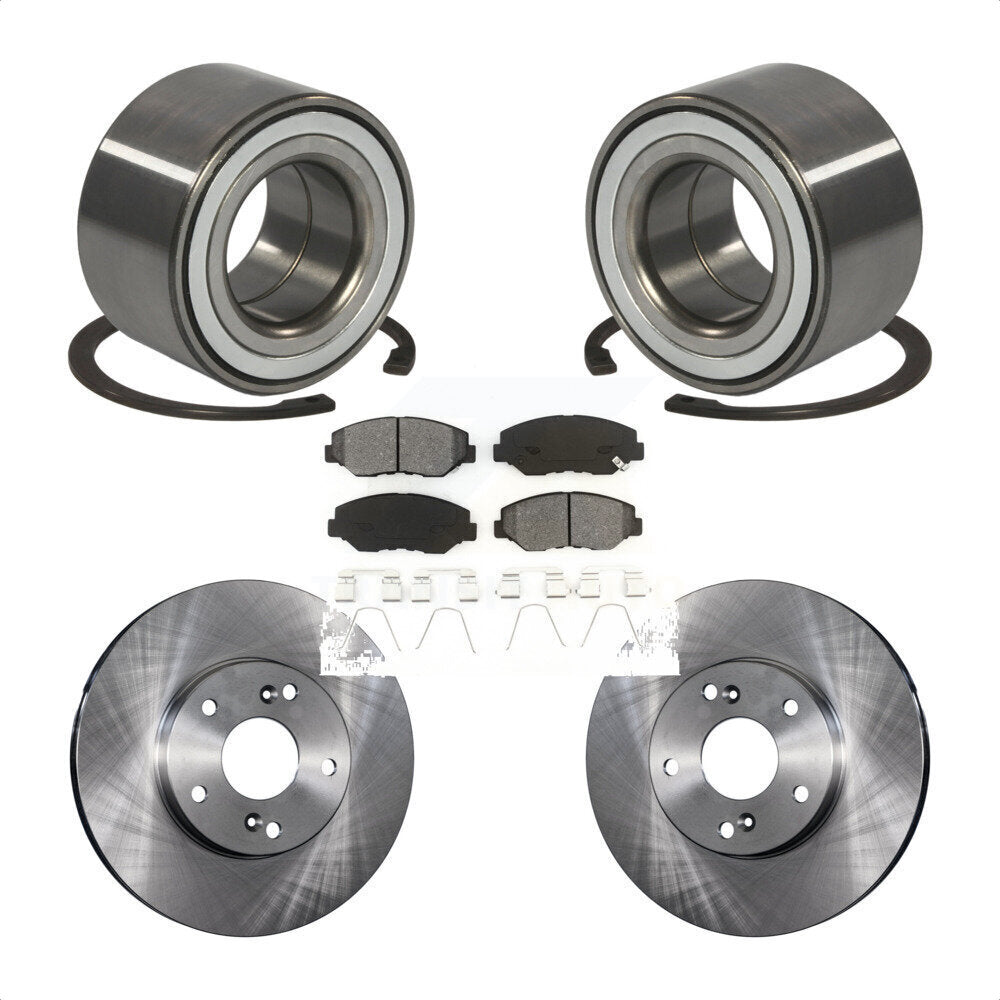 Kit de rotors et plaquettes de frein à disque de roulement de roue avant pour Honda CR-Z 2016