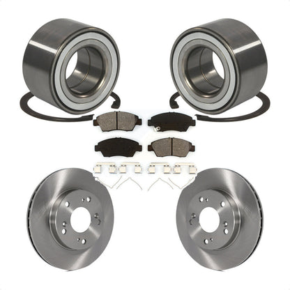 Kit de rotors et plaquettes de frein à disque de roulement de roue avant pour Honda CR-Z 2011 – 2015