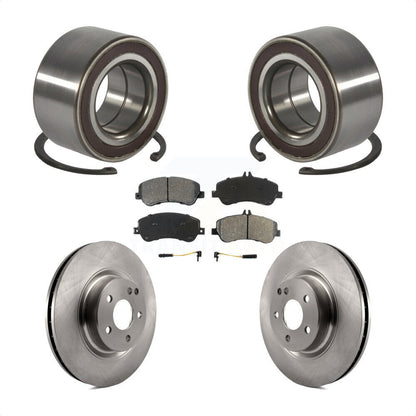 Kit de Rotor et de plaquettes de frein à disque, roulement de roue avant, pour Mercedes-Benz GLK350 GLK25