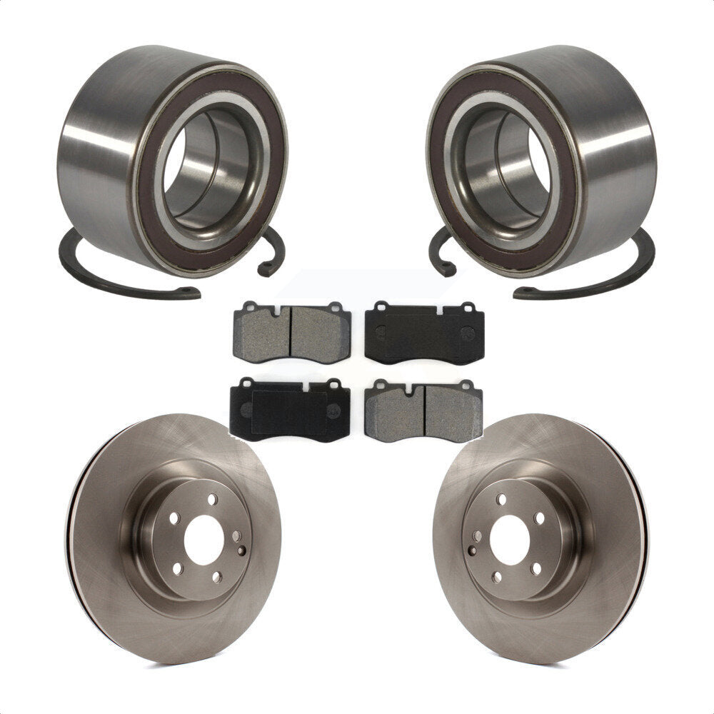 Kit de Rotor et de plaquettes de frein à disque, roulement de roue avant, pour Mercedes-Benz S550 CL550 S35