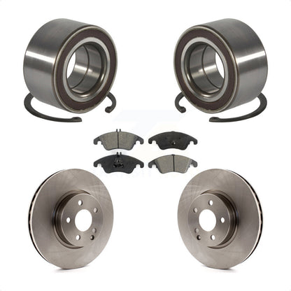 Kit de Rotor et plaquettes de frein de roulement de roue avant, pour Mercedes-Benz C300 E350 C350 E40