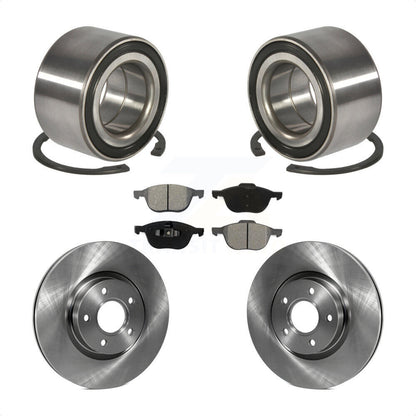Kit de rotors et plaquettes de frein à disque de roulement de roue avant pour Ford Escape C-Max
