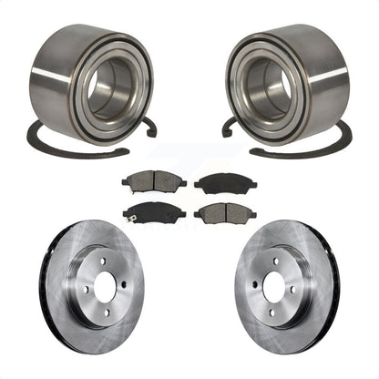 Kit de rotors et plaquettes de frein à disque, roulement de roue avant, pour Nissan Micra Versa Note