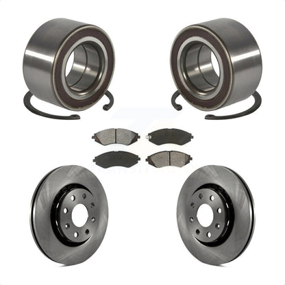 Kit de rotor et plaquettes de frein à disque, roulement de roue avant, pour Chevrolet Spark E 2014 – 2016