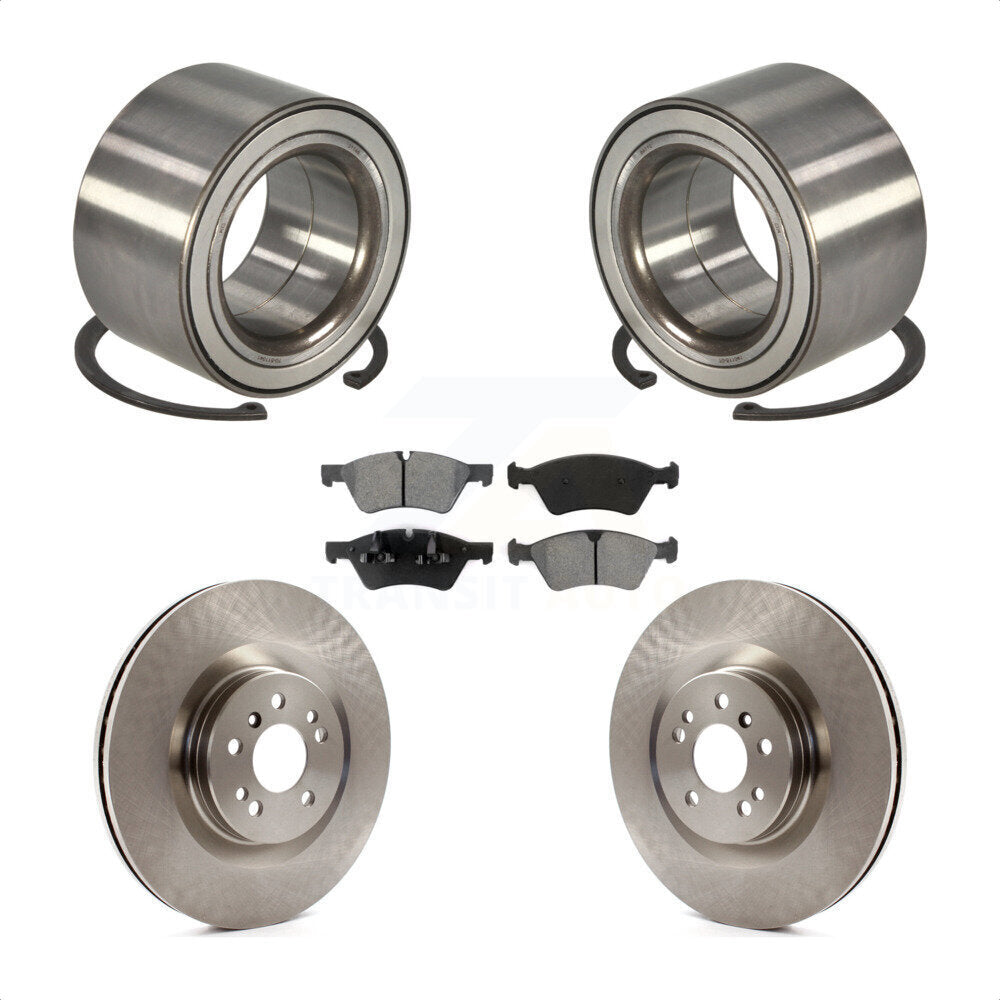 Kit de plaquettes de Rotor de frein, roulement de roue avant, pour Mercedes-Benz ML350 ML320 R350 ML55
