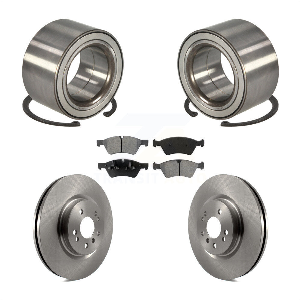 Kit de plaquettes de Rotor de frein, roulement de roue avant, pour Mercedes-Benz ML350 ML320 R350 ML50