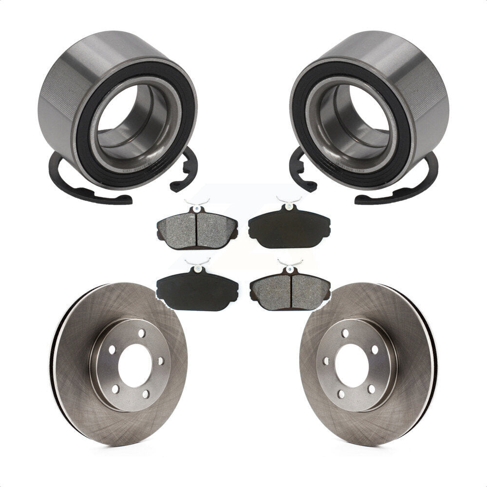 Kit de Rotor et de plaquettes de frein, roulement de roue avant, pour Ford Windstar Taurus Mercury Sabl