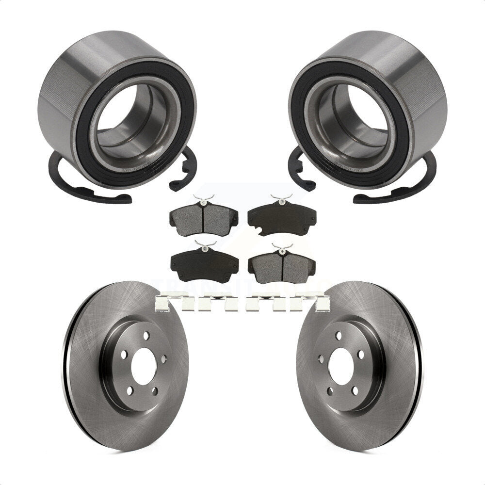 Kit de rotors et plaquettes de frein à disque, roulement de roue avant, pour Chrysler PT Cruiser