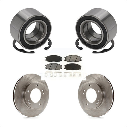 Kit de rotors et plaquettes de frein à disque de roulement de roue avant pour Kia Sorento 2003 – 2006