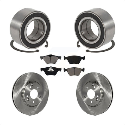 Kit de rotors et plaquettes de frein à disque de roulement de roue avant pour Mercedes-Benz E320