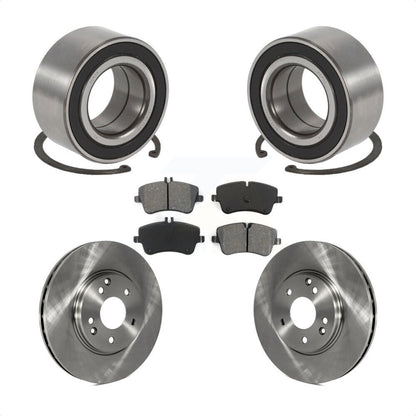 Kit de Rotor et plaquettes de frein de roulement de roue avant, pour Mercedes-Benz C280 C240 C320 C35