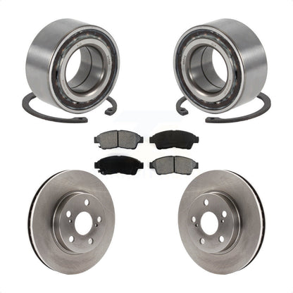 Kit de rotor et plaquettes de frein à disque, roulement de roue avant, pour Toyota Celica S 1994 – 1997