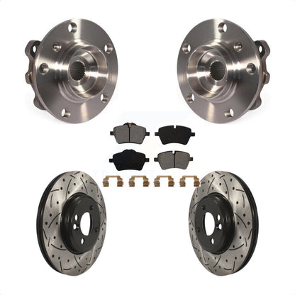 Ensemble de roulements avant, fente de perçage, Kit de plaquettes de Rotor de frein pour Mini Cooper Countryma