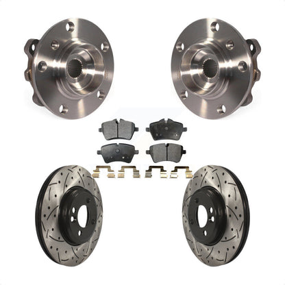 Ensemble de roulements avant, fente de perçage, Kit de plaquettes de Rotor de frein pour Mini Cooper Countryma