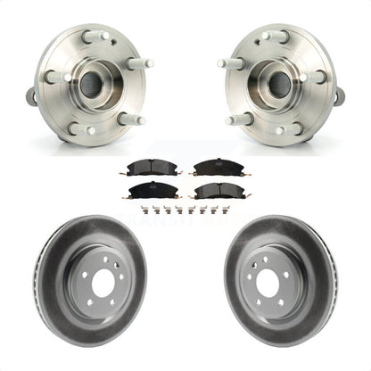 Kit de plaquettes de Rotor de frein, ensemble de roulements de moyeu avant, pour Ford Explorer Spor 2013
