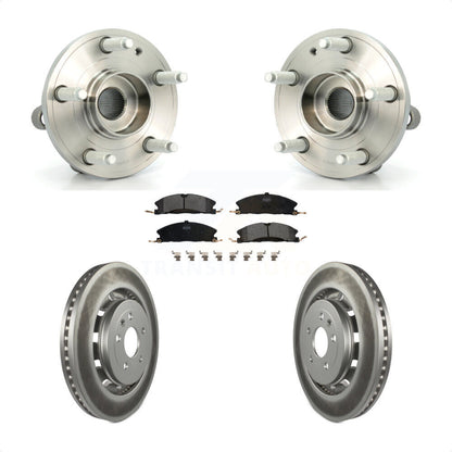 Kit de plaquettes de Rotor de frein, roulement de moyeu avant, pour Ford Explorer Police Intercepto