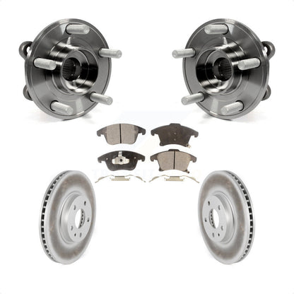 Kit de plaquettes de Rotor de frein, ensemble de roulements de moyeu avant, pour Ford Fusion Lincoln MK